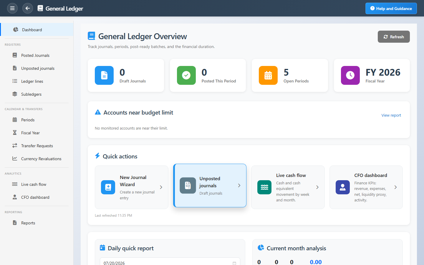 General Ledger