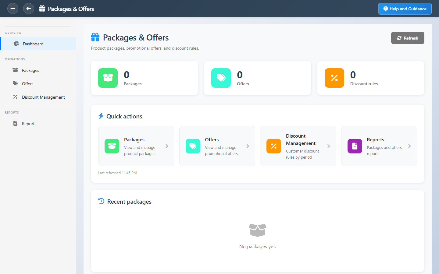 Packages Offers